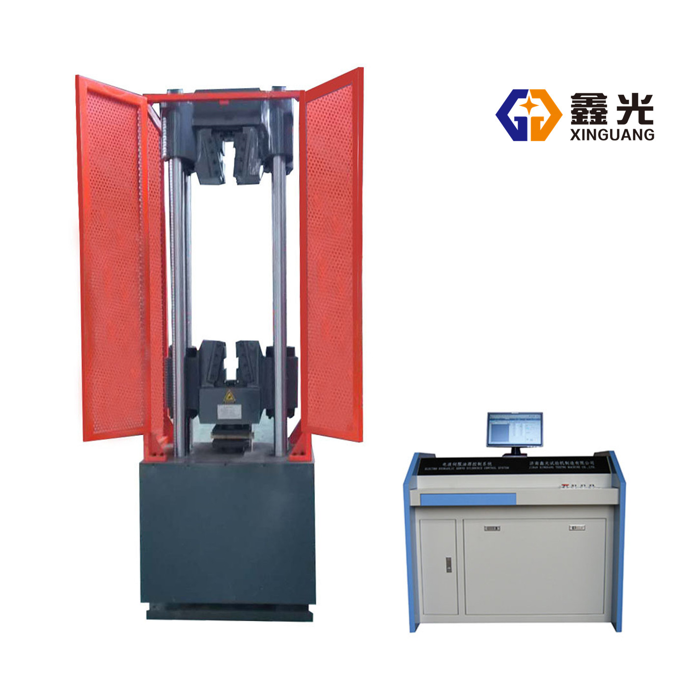 Microcomputer-Controlled Steel Strand Testing Machine